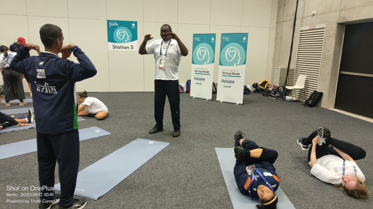 SOlympicsBharat's tweet image. The Healthy Athletes program ensuring that our Table Tennis athletes are in their pink of health as they take over the international stage🌸

#InclusiveHealth 
#sowg_berlin2023  #soasiapacific #specialolympics