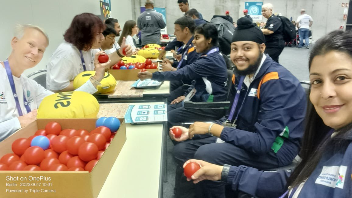 SOlympicsBharat's tweet image. The Healthy Athletes program ensuring that our Table Tennis athletes are in their pink of health as they take over the international stage🌸

#InclusiveHealth 
#sowg_berlin2023  #soasiapacific #specialolympics