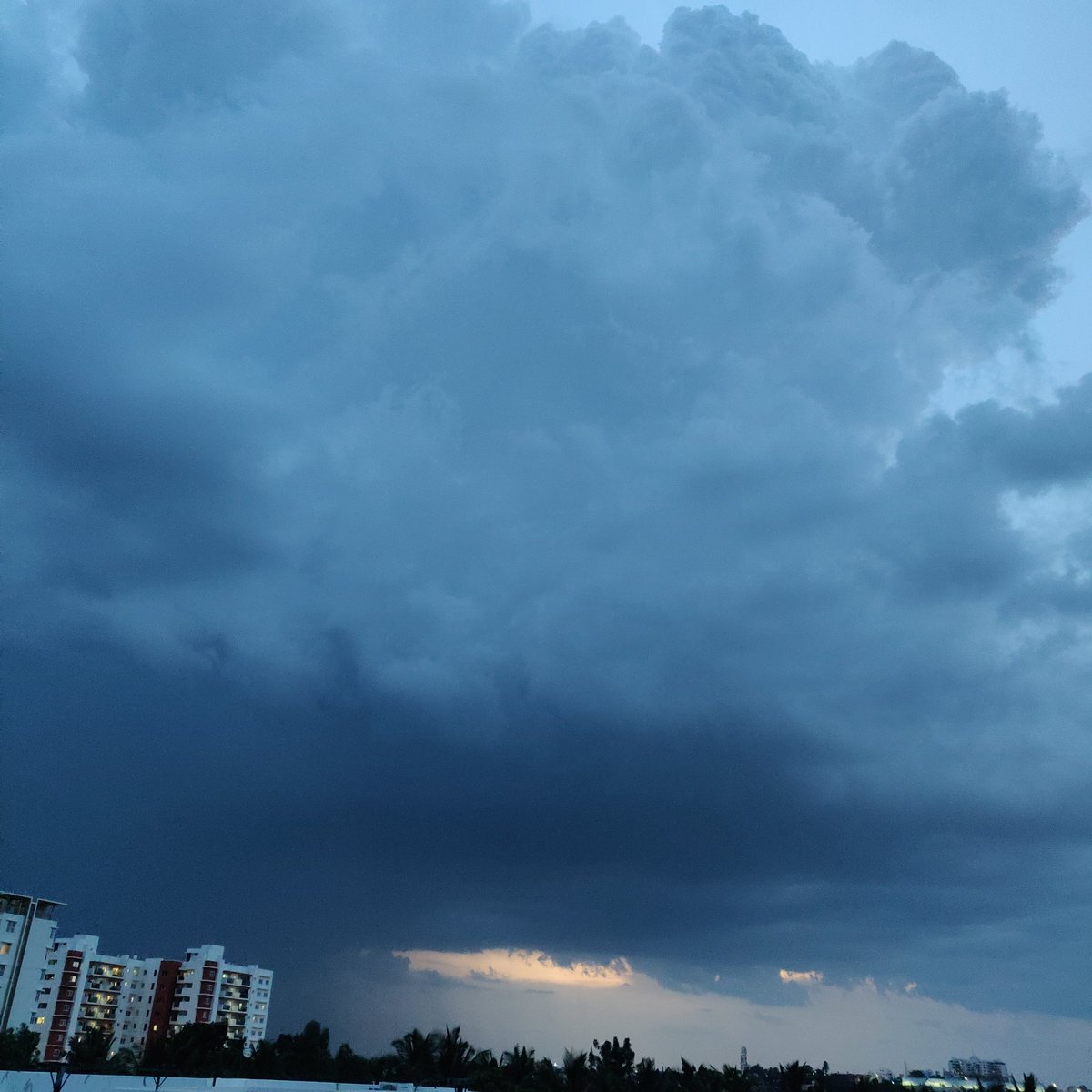 Namma Karnataka Weather on Twitter "7.30 PM Update A thunder storm