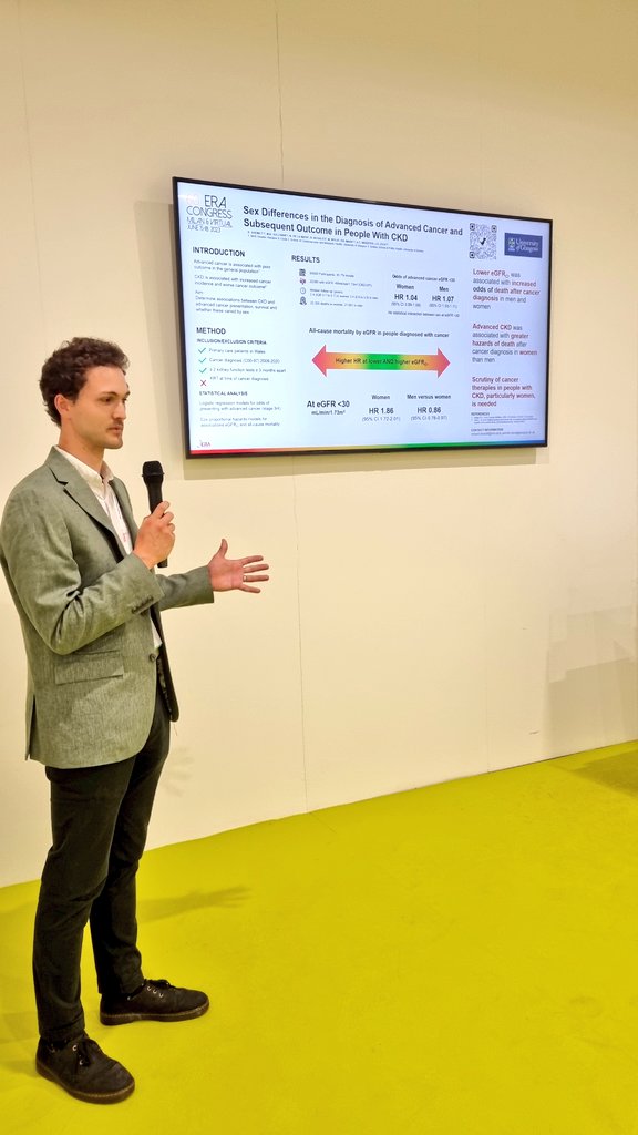 Nicole De La Mata (@nickii_dlm) on Twitter photo <a href="/richard_shemilt/">Richard Shemilt</a> presenting on #SHEROCKS sex differences in advanced #cancer
➡️ Women had greater risk of death after cancer
<a href="/angelacwebster/">Angela C Webster</a> @jennifer_s_lees <a href="/BrendaMRosales/">Dr Brenda Maria Rosales (she/her)</a> <a href="/CODE_USyd/">Collaborative Centre for Organ Donation Evidence</a> <a href="/richard_shemilt/">Richard Shemilt</a> presenting on #SHEROCKS sex differences in advanced #cancer
➡️ Women had greater risk of death after cancer
<a href="/angelacwebster/">Angela C Webster</a> @jennifer_s_lees <a href="/BrendaMRosales/">Dr Brenda Maria Rosales (she/her)</a> <a href="/CODE_USyd/">Collaborative Centre for Organ Donation Evidence</a>