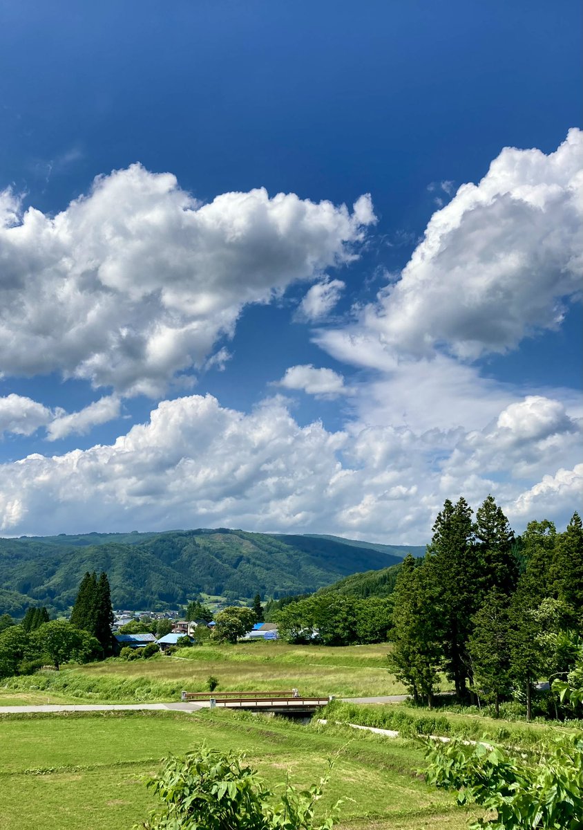 初夏の遠野