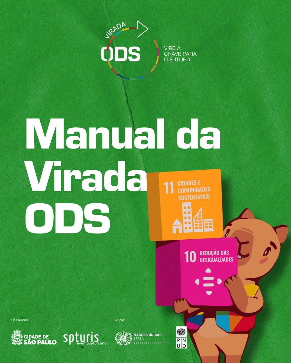 viradaods's tweet photo. Desvendando os Objetivos de Desenvolvimento Sustentável em grande estilo!

Explore o Manual do Evento Virada ODS SP e descubra o poder das ações coletivas para transformar o mundo.
Junte-se a nós nessa jornada de conscientização e engajamento nos dias 17/06 e 18/06. https://t.co/d6MkobIswS