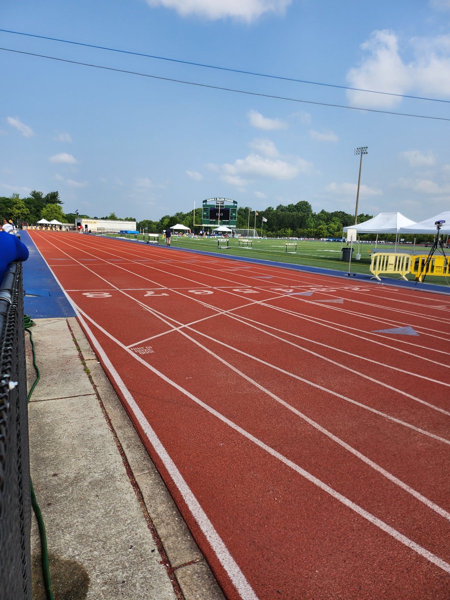 Taking in some track action today. Junior Olympics Regional qualifier!