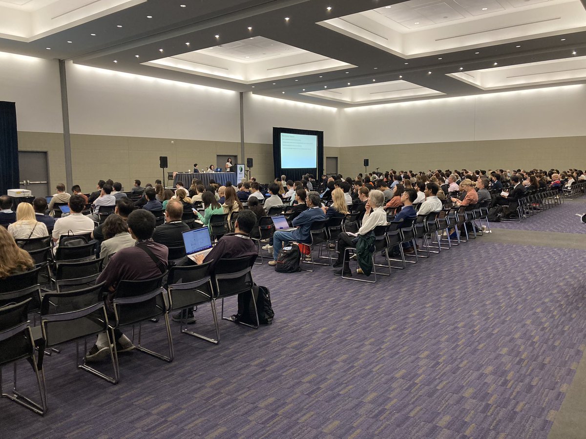 Dr. Wardiya Afshar-Saber @Wardiya_A_S of the @sahin_m lab, winner of the @ISSCR travel and merit awards, delivers a thrilling talk to a packed room about her research in #ssadhdeficiency at #ISSCR2023. #stemcells #neuroscience @FMKirbyNeuro @iddrc_bch @harvardmed