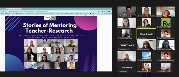 Excited to be present at the Mentoring Teacher Research Online Conference organised by @IATEFLresig. Extraordinary stories from teacher educators from the Global South exchanging valuable insights on mentoring teachers across diverse global contexts!
