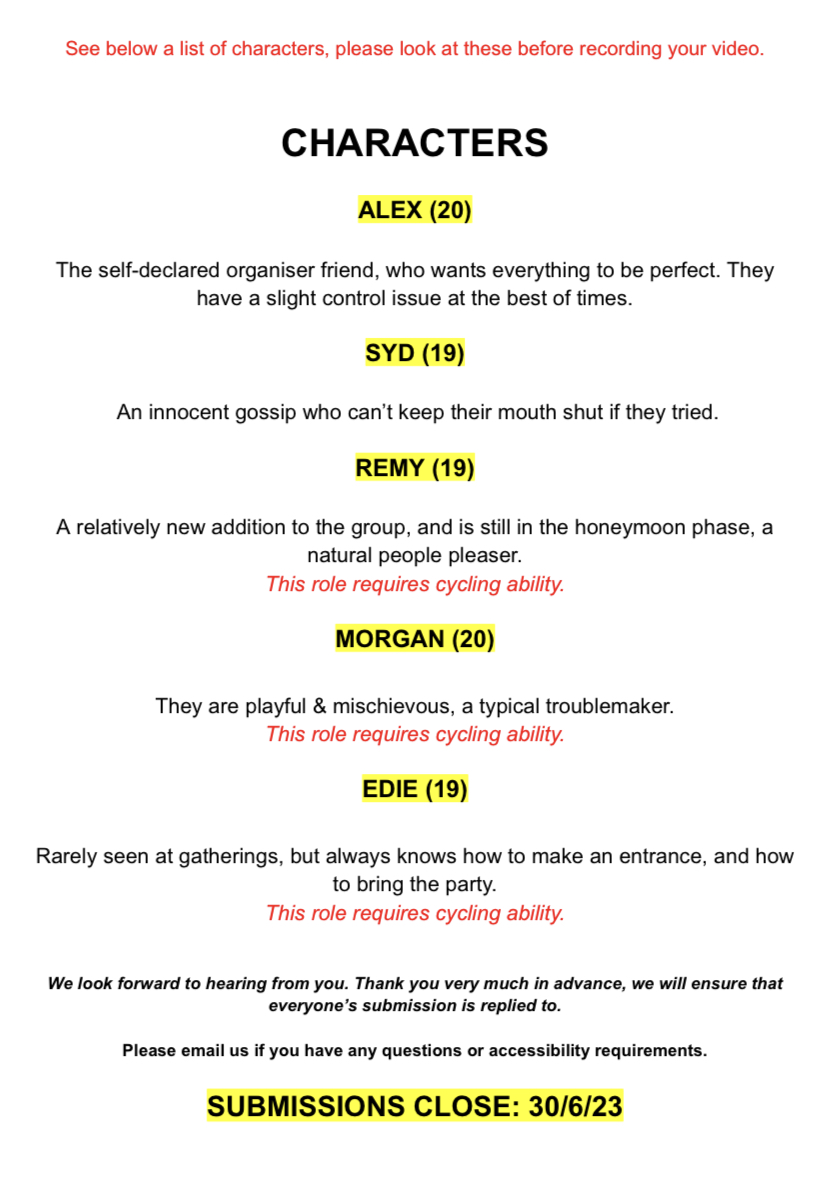 WE'RE MAKING A FILM! OPEN CASTING CALL
bit of a different tweet from us but lounge trip is producing their first original short film, see below our  open casting call + share with any actors you know!