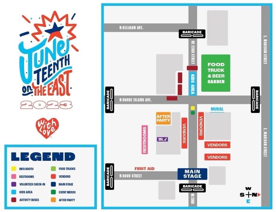 Juneteenth On The East Festival is Today!!!!! 

#JuneteenthOnTheEast