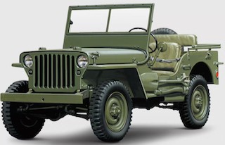 Why are those 4 x 4s called #Jeep? It's a phonetic pronunciation of “GP.” In WWII, “GP” stood for General Purpose and was used to note #vehicles that didn’t have a specific use. #jeeps #jeeplove #jeeplovers #jeepwave #jeepnation #classicjeep #vintagejeep