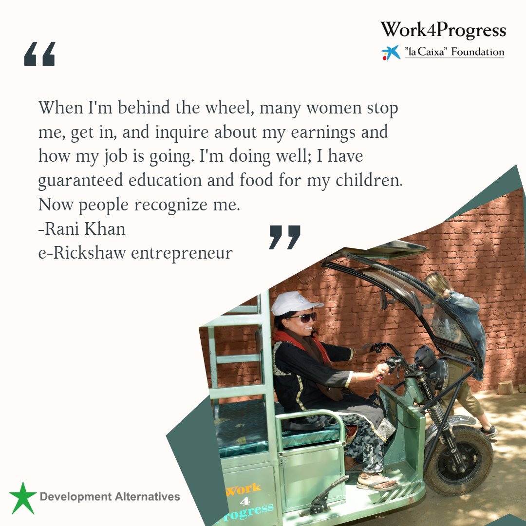 JobsWeMake's tweet photo. 📢Exciting News! Our #InclusiveEntrepreneurship programme supported by ”la Caixa” Foundation is making waves across the globe, and we're thrilled to share this amazing article about the impact we're making in the lives of rural women. https://t.co/CW5yPFMtZq