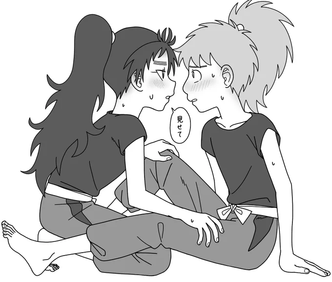 描きたいとこだけ描いた久々鉢
