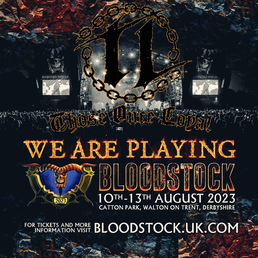 🩸BLOODSTOCK HERE WE COME!🩸

It feels surreal to say but we are overjoyed to announce we will be playing the mighty <a href="/BLOODSTOCKFEST/">bloodstockfest</a> on Sunday the 13th of August! 🔥

Getting to play along side bands like <a href="/Megadeth/">Megadeth</a> and <a href="/decapitated/">Decapitated</a> really does prove dreams can come true! 🖤