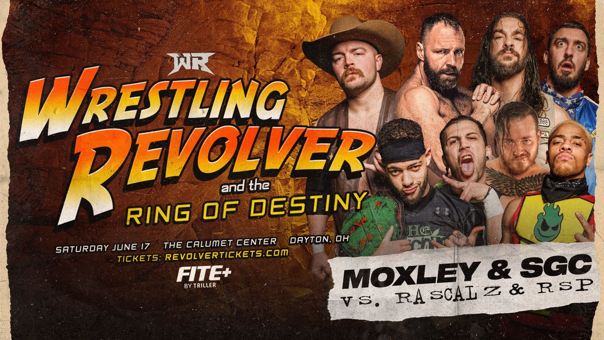 Heading to #WrestlingRevolver and The Ring of Destiny Myself and SGC vs Rascalz and RSP tonight live in Dayton Ohio