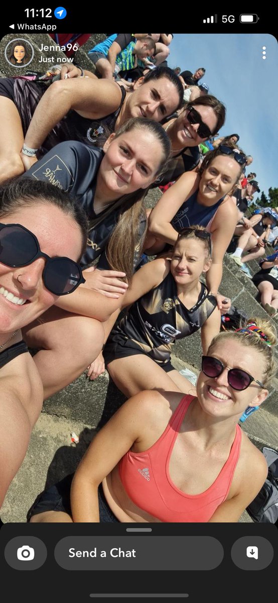 Warrior ladies squad @BeachRugbyWales