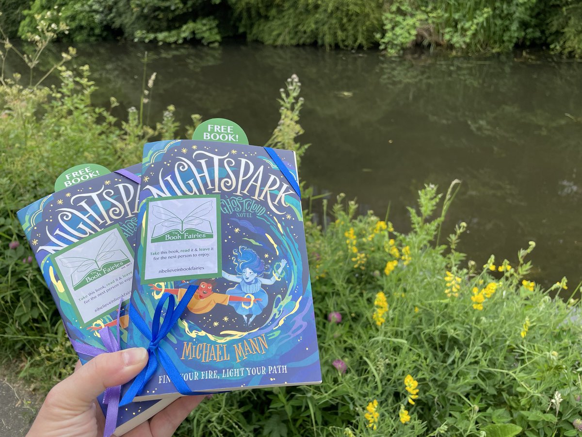 Jennife09761350's tweet photo. “A grid of canals ran into the distance”
The Book Fairies are sharing copies of #Nightspark by #MichaelMann
Who will be lucky enough to spot a copy of this fun and adventurous read?
#ibelieveinbookfairies #TBFNightSpark #TBFHachette #Ghostcloud #Edinburgh #unioncanal @mikebmann https://t.co/y1qwUXWqSn