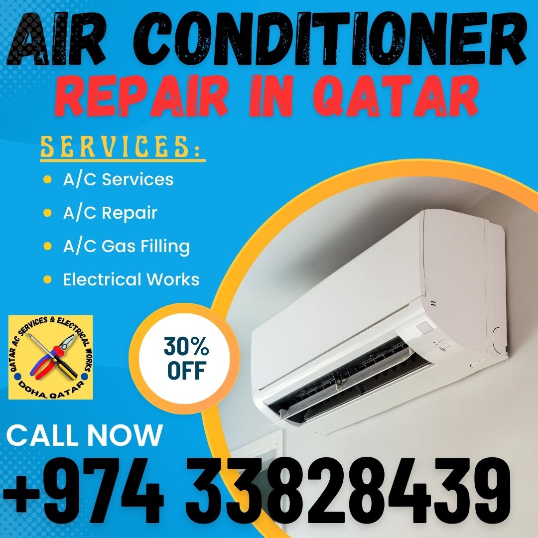 AC and Electrical Repair and Maintenance in Qatar

Call Now: 33828439, 70738253

#aircondition #airconditioning #airconditioner #electric #electrical #electricity #electrician #electrical