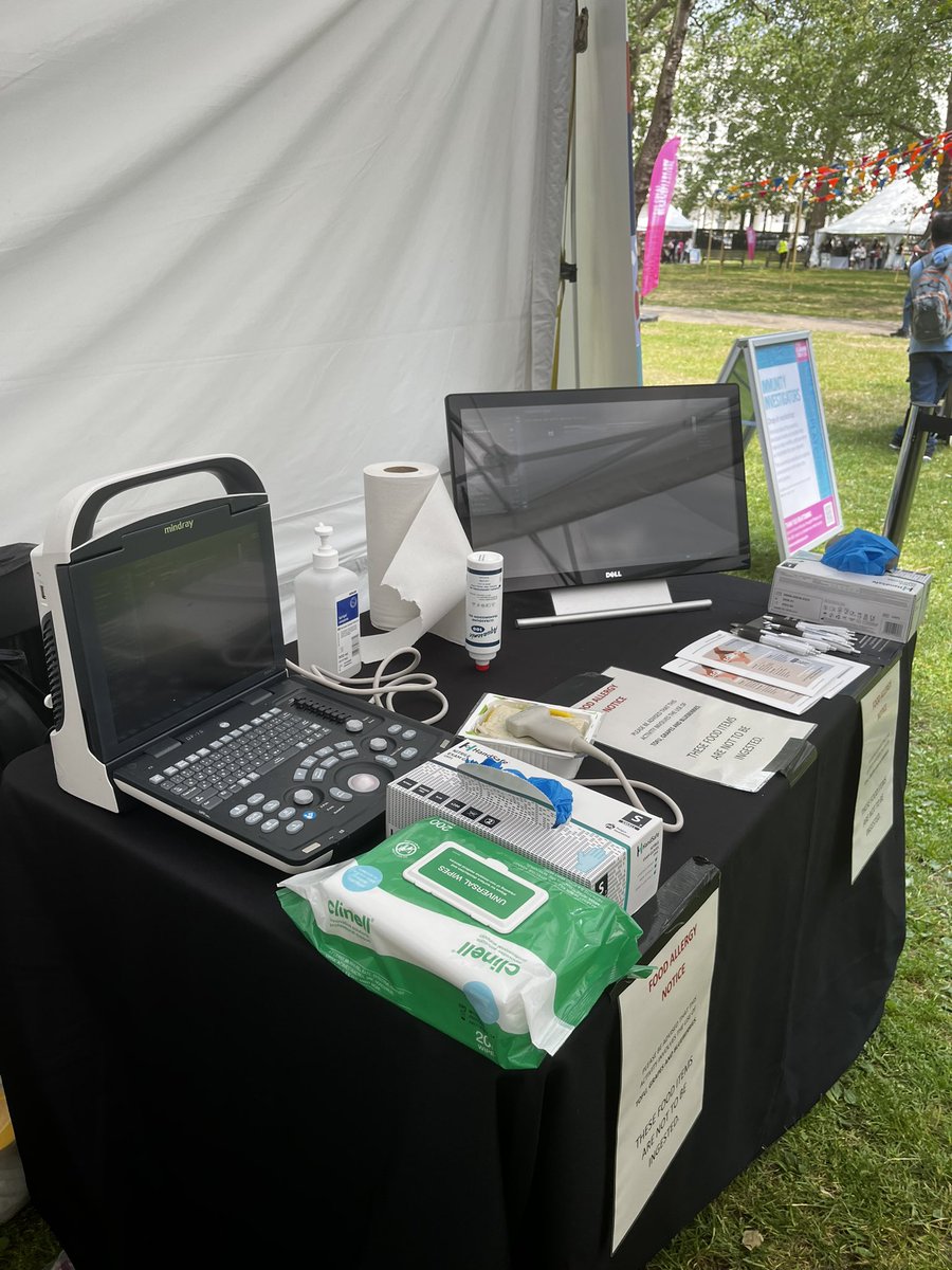 Calm before the storm… using ultrasound to find lymph nodes (grapes) hidden in the tofu. #ExRdFest @KirOxford @cziscience #AncestryNetwork