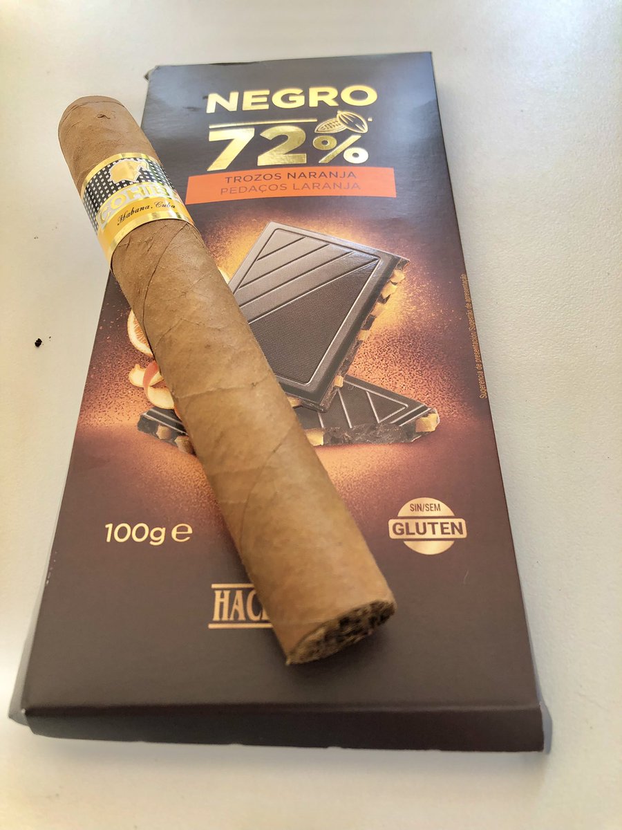 Delicioso maridaje para 60’ de fumada de sobremesa