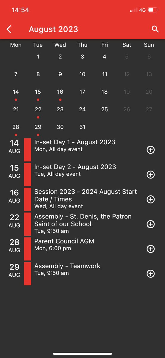 Dear parents & carers, we are in the process of updating our App ‘Events’ tile for Term 1 of Session 2023 - 2024! Mrs M ♥️💚 #ParentPartnership #KeepInformed