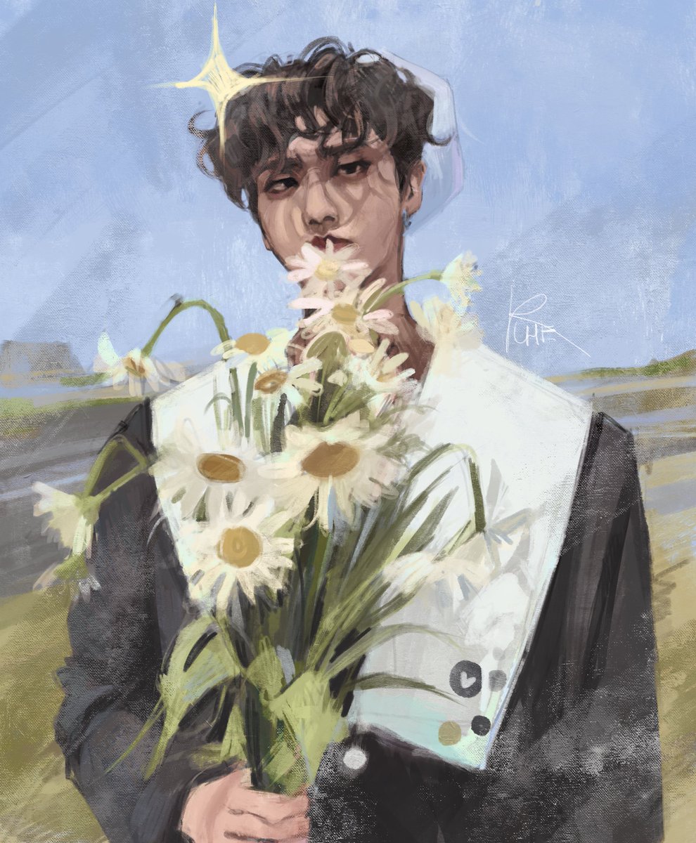 cherryleash's tweet photo. #Flowers_for_the_beautiful_flower_HanJisung https://t.co/UUIk4dKfkd