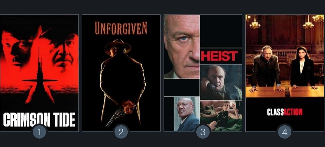 @TSting18 I couldn't pick one. ❤️😂 Class Action was on repeat on #HBO when I was a kid.  #GeneHackman #FlimTwitter #movies