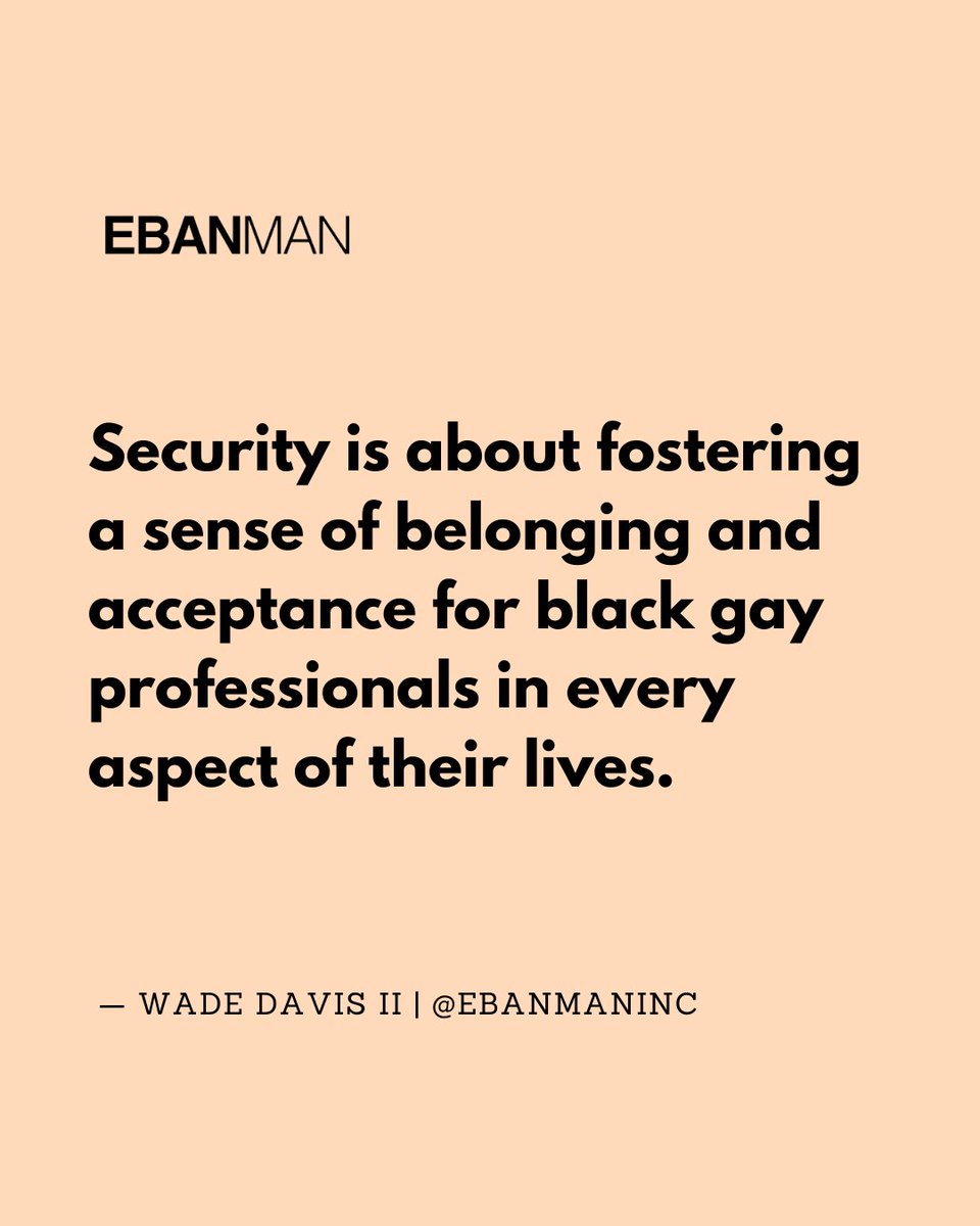 Belonging and acceptance are essential. Let's create secure spaces where we can truly be ourselves. #BelongingMatters #AcceptedAndSecure

 Check out @EBANMAN

#ebanman #blackgaymen #blackexcellence #lgbtselfcare #selfcarematters #Blackgaylove
