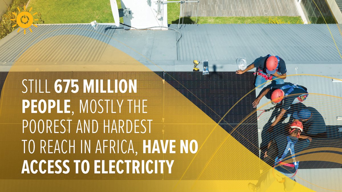 ousmane_diagana's tweet image. 675 million people live without electricity, with &amp;gt; 80% in Sub-Saharan Africa.

Speeding up electrification efforts through strong policies &amp;amp;  strategic investments is crucial to achieving #SDG7.

wrld.bg/tMXG50OMv7l #ESMAP