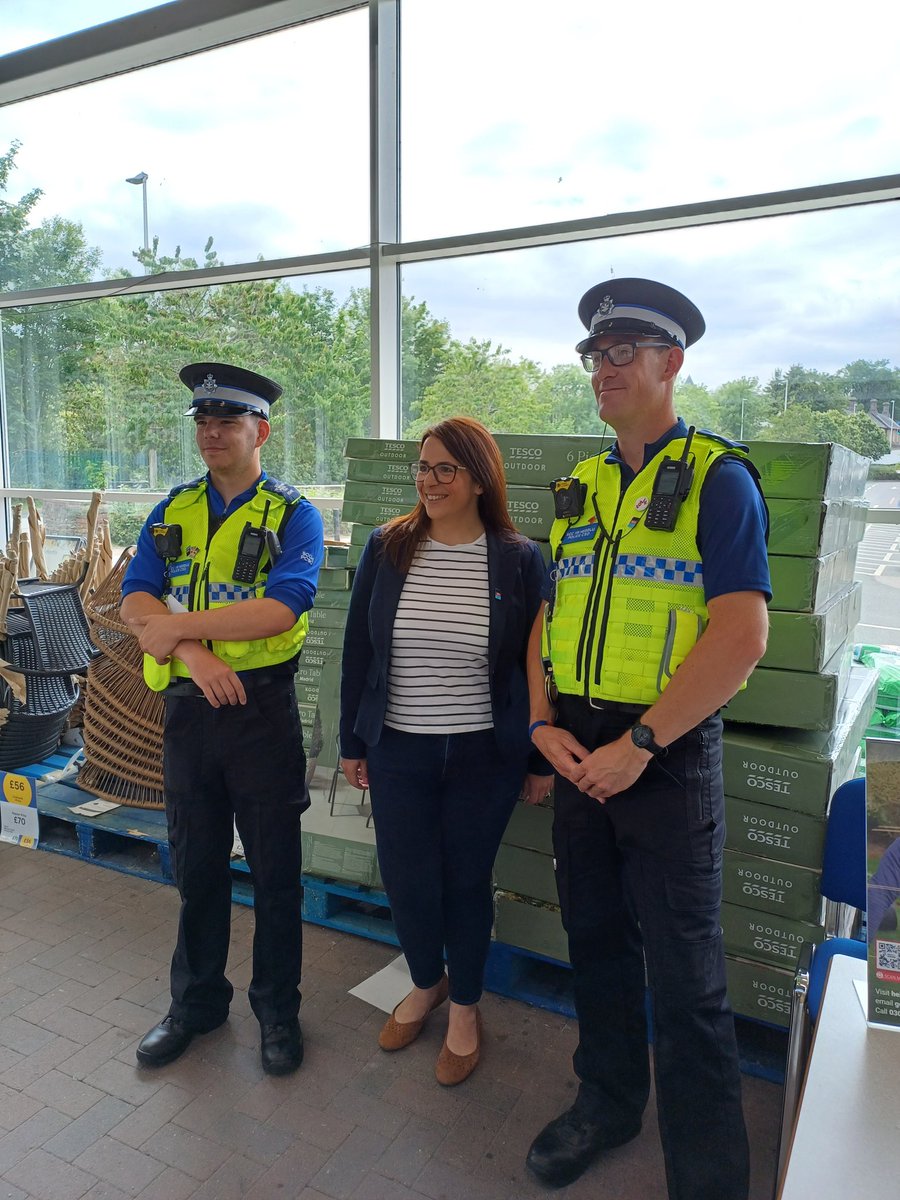 We are having a fantastic day fundraising for <a href="/HelpforHeroes/">Help for Heroes</a> at <a href="/Tesco/">Tesco</a> Llandrindod Wells with @JonesyFay, the local Gwent and Powys <a href="/ArmyCadetsUK/">Army Cadets UK</a>, <a href="/DyfedPowys/">Heddlu Dyfed-Powys Police</a> PCSO's and our special guest, "Ted" the Hero Bear.