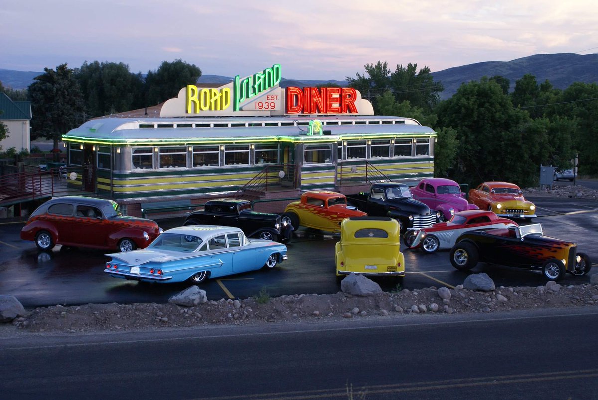Apparently a Middletown, RI, diner called Tommy's was moved out to Utah in 2008 and renamed the Road Island Diner. It closed in 2021 and frankly I think we need to bring her home.