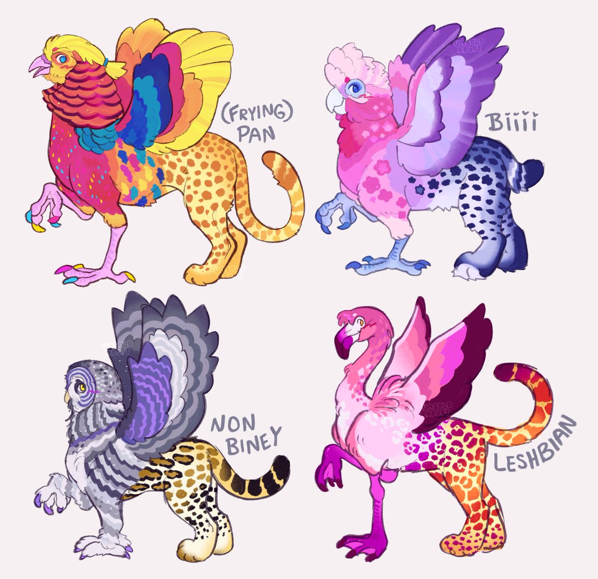 doubledijits's tweet photo. happy pride ❤️🧡💛💚💙💜
these birdies have just landed to celebrate, and are ufs! (🔗⤵️) https://t.co/NAFALmw5jM