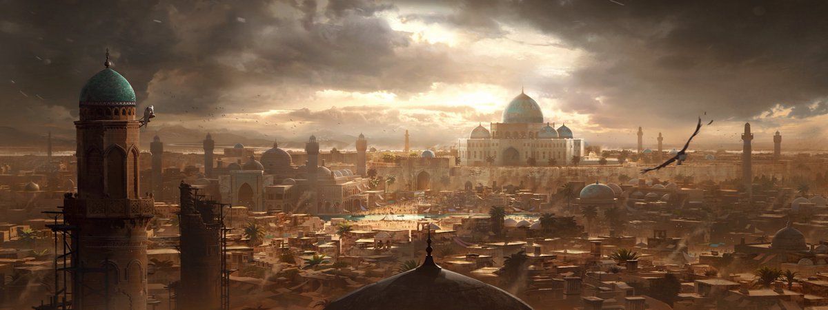 Ubisoft confirmed that the size of Baghdad in #AssassinsCreed Mirage will will be roughly the size of Paris and Constantinople from Unity and Revelations, respectively🚀

How do you feel about a smaller yet far more unique and detailed world?😎 #PS5 #PlayStation #ACMirage