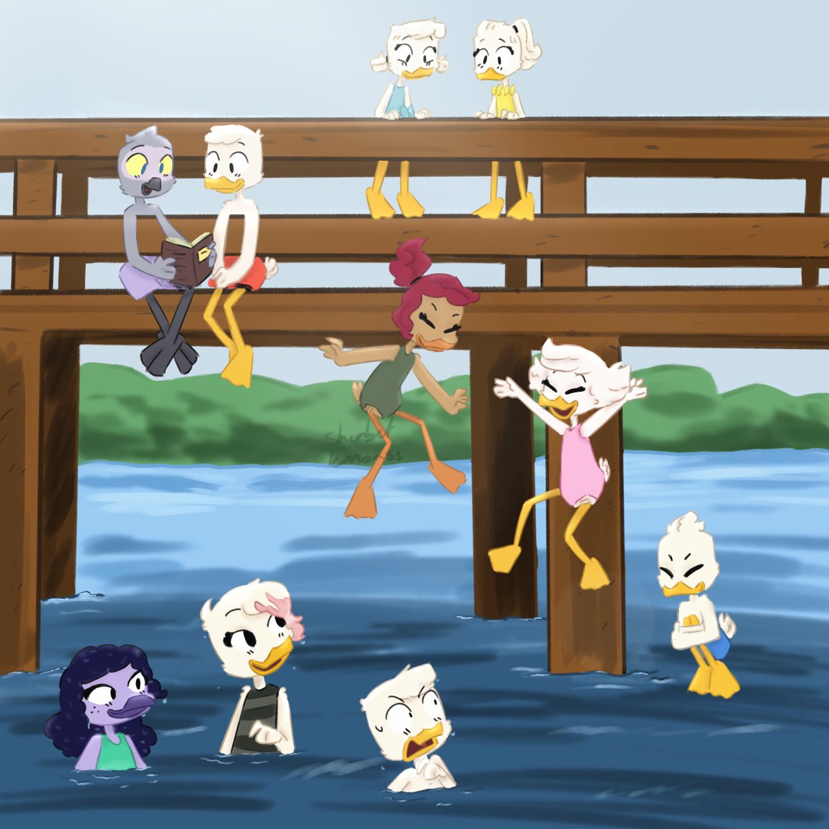 Day at the pier ☀️☀️
#ducktales