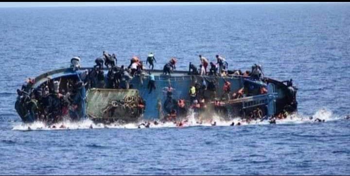 MeghUpdates's tweet photo. More than 300 Pakistani migrants have died in a boat accident in Greece.

Witness accounts suggest between 600 and 750 people had been on the fishing boat which capsized on Wednesday morning. https://t.co/RiBOXOmVo5