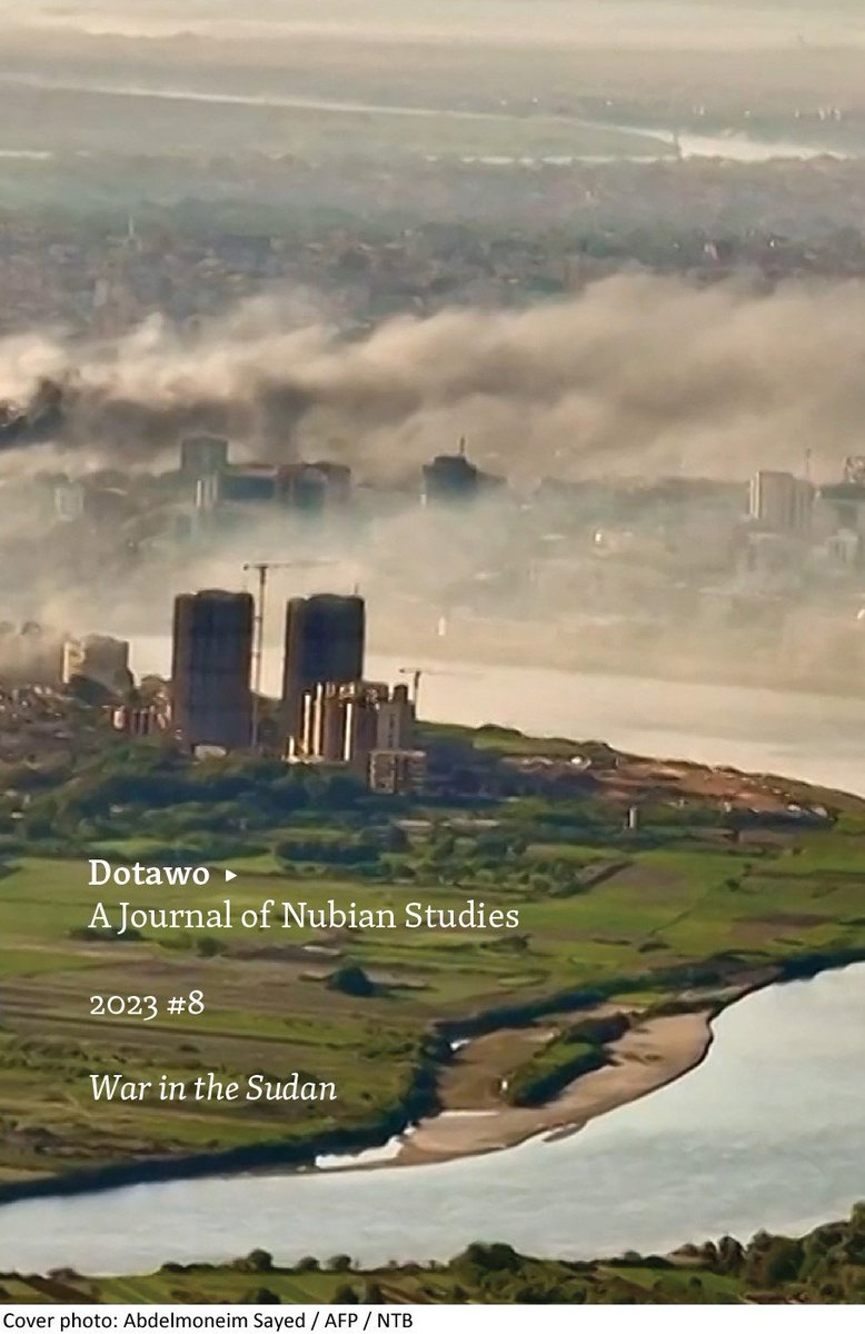 YaleClassicsLib's tweet photo. New issue of Dotawo: A Journal of Nubian Studies, Vol. 8 (2023)  https://t.co/Gxpx3MRlOD @eScholarship  @4nubianstudies  #openaccesss War in the Sudan https://t.co/BARqNR0JDJ