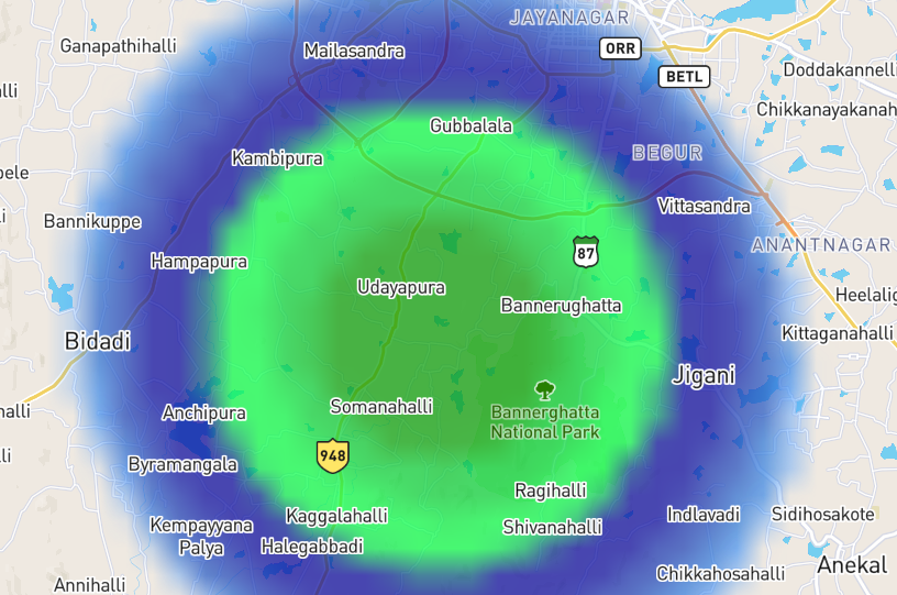 Namma Karnataka Weather on Twitter "7.30 PM Update A thunder storm