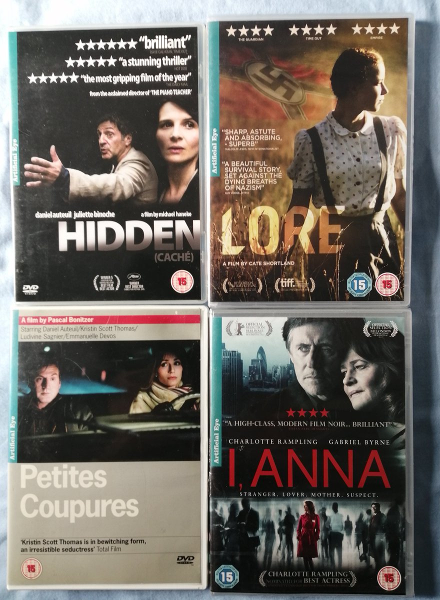 peninsularian's tweet image. #CharityShopSwag

Great haul of #Arthouse, #ForeignLanguage and #Cult cinema classics this week, several still shrink-wrapped -