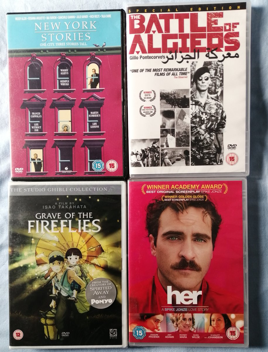 peninsularian's tweet image. #CharityShopSwag

Great haul of #Arthouse, #ForeignLanguage and #Cult cinema classics this week, several still shrink-wrapped -