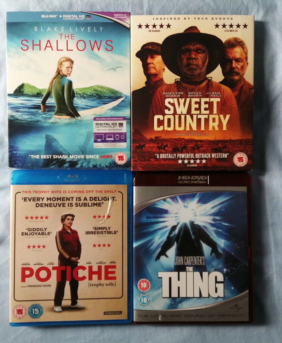peninsularian's tweet image. #CharityShopSwag

Great haul of #Arthouse, #ForeignLanguage and #Cult cinema classics this week, several still shrink-wrapped -