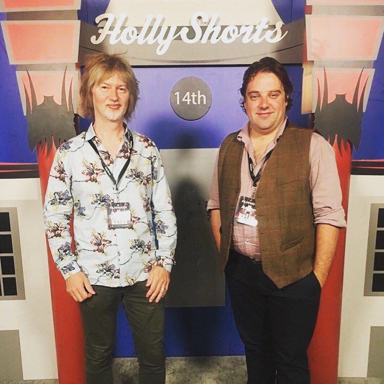 ryanhendrick84's tweet image. A throwback to 2018. @MoonglassMusic composer Stephen Wright &amp;amp; I representing our award winning film #Sundown at the Oscar qualifying @HollyShorts Film Festival at the @ChineseTheatres in LA. To this day our work has never been recognised by an accredited festival in Scotland.