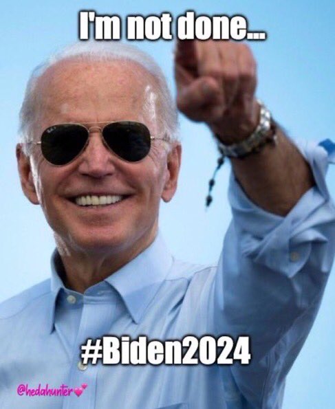 After Trump’s four years of historic corruption, stunning incompetence and criminal everything, if this is #dementia I’ll thank my lucky stars for it! Thank you Joe Biden for your hard work bringing us back around.
