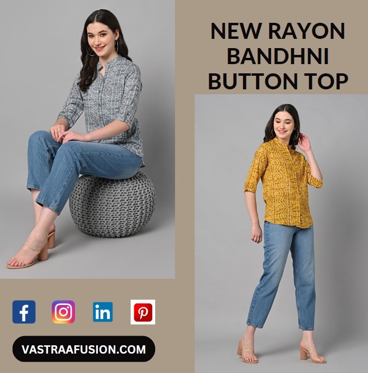 New Arrival
Vastraa Fusion Rayon Printed Bandhni Tops
.
.
.
.
.
#vastraafusion #fashion #trand #b2b #b2csales #sales #wholesaler #manfacturing #Shortkurta #Ikkat #kurtipalazzoset #kutipantwitter #rayontopsforwomen #collortop #printedtops