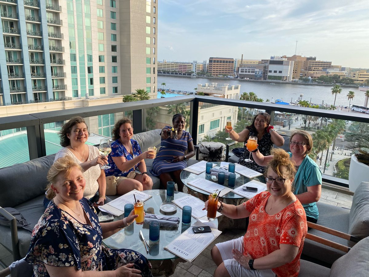 Laura_A_Gilbert's tweet photo. Spending a week in Tampa working for @collegeboard scoring #APLANG exams always makes me feel accomplished. This year, I mentored, contributed, celebrated, and read essay after essay. Students around the world did their best and so did we. https://t.co/h6BK5LIa96