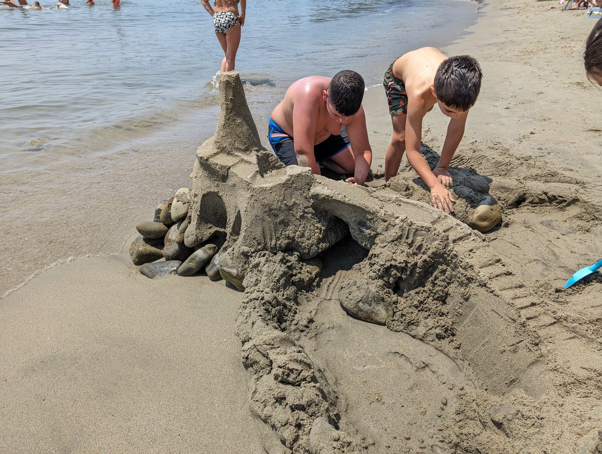 Create a sand castle and donate it to an open community, it will become better than I could imagine 😉