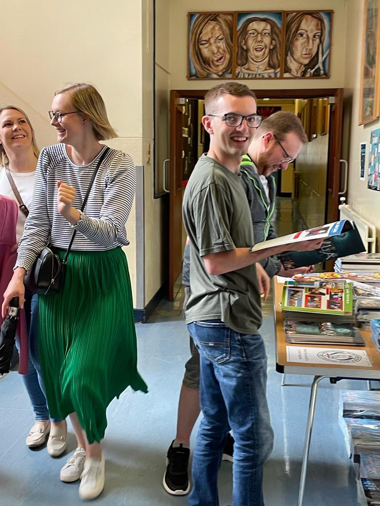 LurganCollege's tweet photo. 150th Anniversary Open Morning
What a wonderful morning! Seeing the corridors and classrooms filled with so many former pupils who took great joy in sharing such fond memories of their time at the College and the influence it has had on their lives. #LC150 #meliorasequor https://t.co/PzlC0Ve0Rs