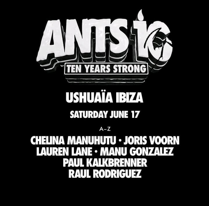 What a line up today at <a href="/UNITEDANTS/">UNITED ANTS</a> <a href="/ushuaiaibiza/">Ushuaïa Ibiza Official</a> 
Sabado! Saturday! Vamos!  
<a href="/chelinamanuhutu/">Chelina Manuhutu</a>
<a href="/jorisvoorn/">Joris Voorn</a>
<a href="/laurenlanemusic/">lauren lane</a>
Ibizas own <a href="/ManuGonzalez/">Manu Gonzalez</a>
<a href="/paulkalkbrenner/">Paul Kalkbrenner</a>
<a href="/DjUshuaiaRaul/">DJ Raul Rodriguez</a>
#ManuGonzalez #Ushuaïa #Ibiza #ANTS