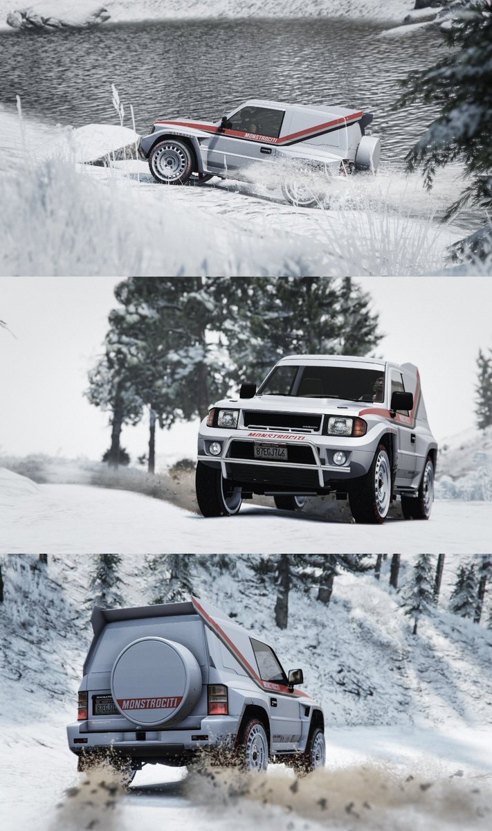 affenassi1's tweet image. MonstroCiti

#Maibatsu 
#MonstroCiti 
#Mitsubishi 
#Pajero #Evolution 
#SanAndreasMercenaries 
#GrandTheftAutoV 
#GANGSTANCE 
#STAYDOPE