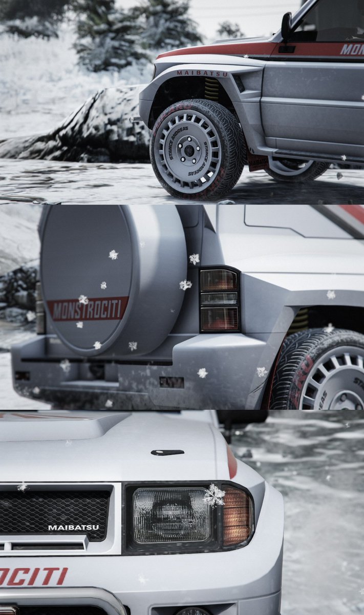 affenassi1's tweet image. MonstroCiti

#Maibatsu 
#MonstroCiti 
#Mitsubishi 
#Pajero #Evolution 
#SanAndreasMercenaries 
#GrandTheftAutoV 
#GANGSTANCE 
#STAYDOPE