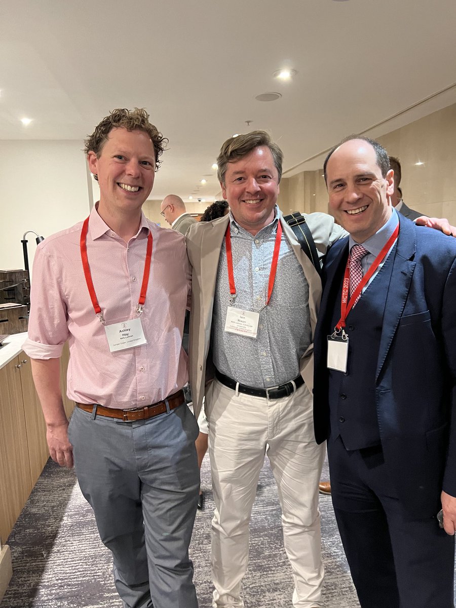 Day 3 with the Scottish ENT contingent at #wctc2023 in London. #thyroidcancer