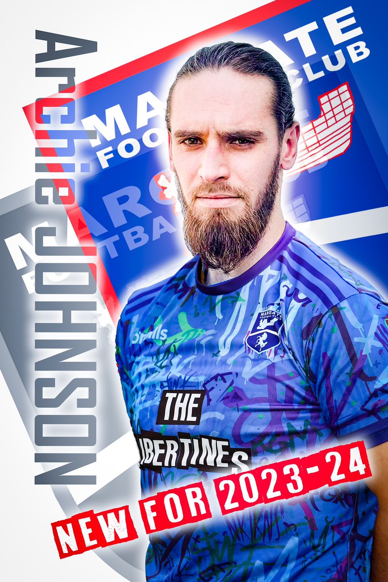 ARCHIE ARRIVES! 😍✍️

Say hello to our new left-back Archie Johnson, who signs after leaving Beckenham at the end of last season! 👋🤝

Welcome to the ‘Gate <a href="/ArchieJohnson11/">Archie</a>  💙

Read the full article below 👇
margate-fc.co.uk/news/17-jun-20…

#UpTheGate