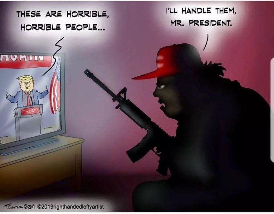 @TeaPainUSA From #January6th to the FBI field office attack to the recent threats from extreme white nationalist trash like @RepAndyBiggsAZ @RepClayHiggins and @gehrig38, it’s clear that #MAGA is now a full-fledged domestic terrorist movement.