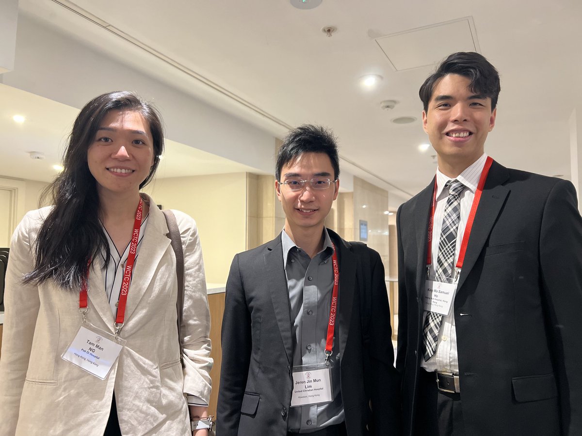 Day 3 with the Hong Kong contingent at #wctc2023 in London. #thyroidcancer